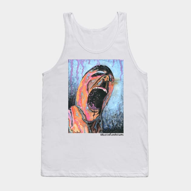 Series of Screams - Pain Tank Top by Austin Floyd Artwork